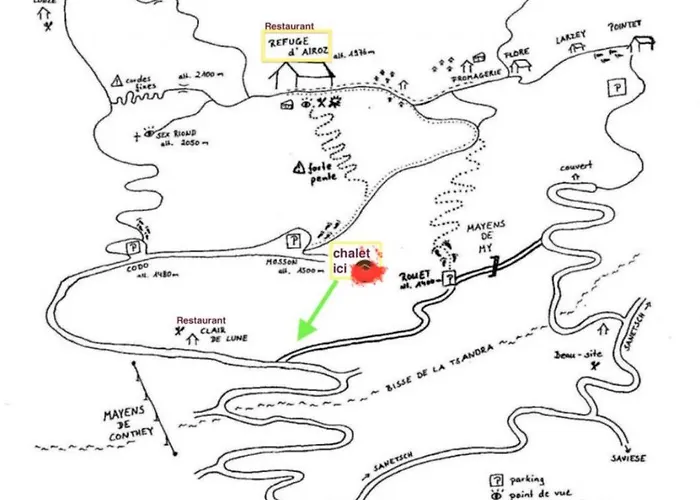 Шале Les Jouges Conthey